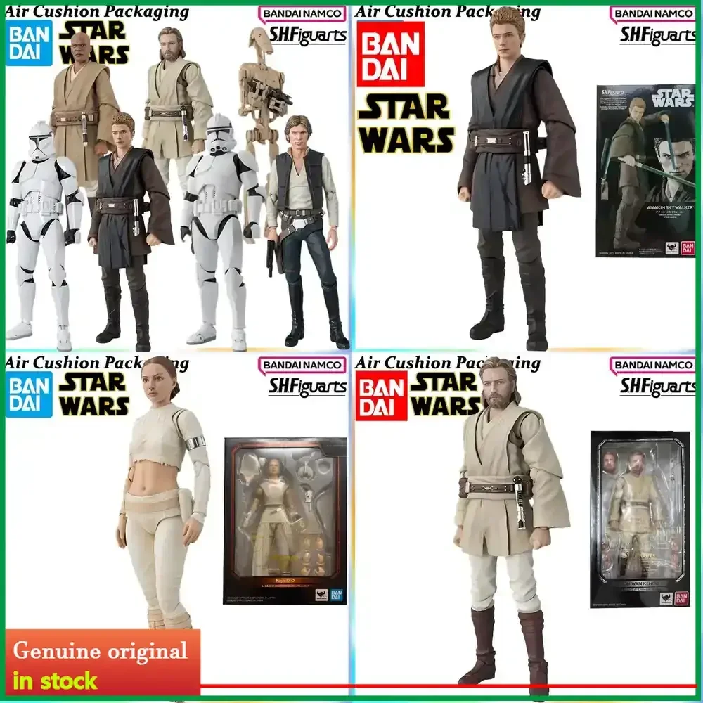 

Bandai S.H.Figuarts Star Wars Episode II Attack of the Clones Clone Trooper Han Solo Action Figure Toy Model Collectible