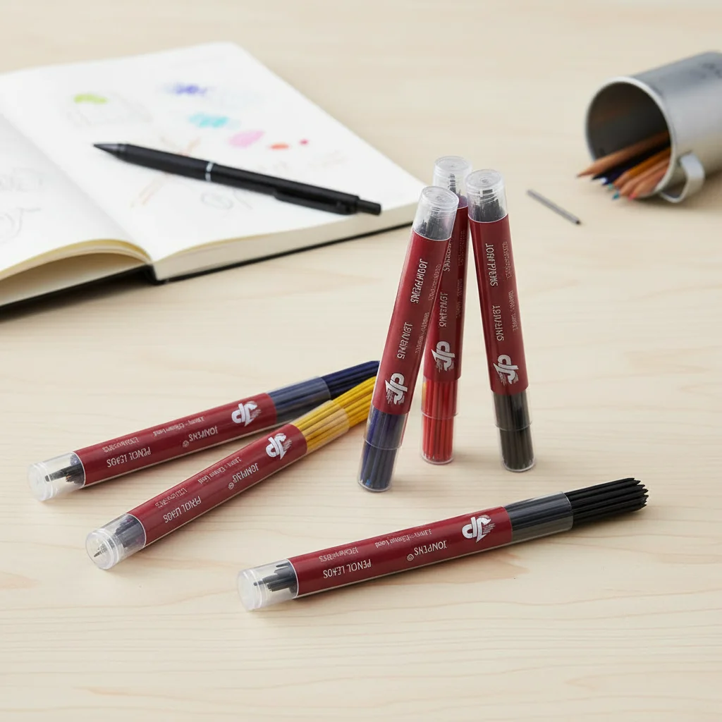 

0.5/0.7/0.9/1.3/2.0mm Lead Pencil Refill Colored Large Capacity Mechanical Pencil Lead 2B Art Sketch Drawing Supplies