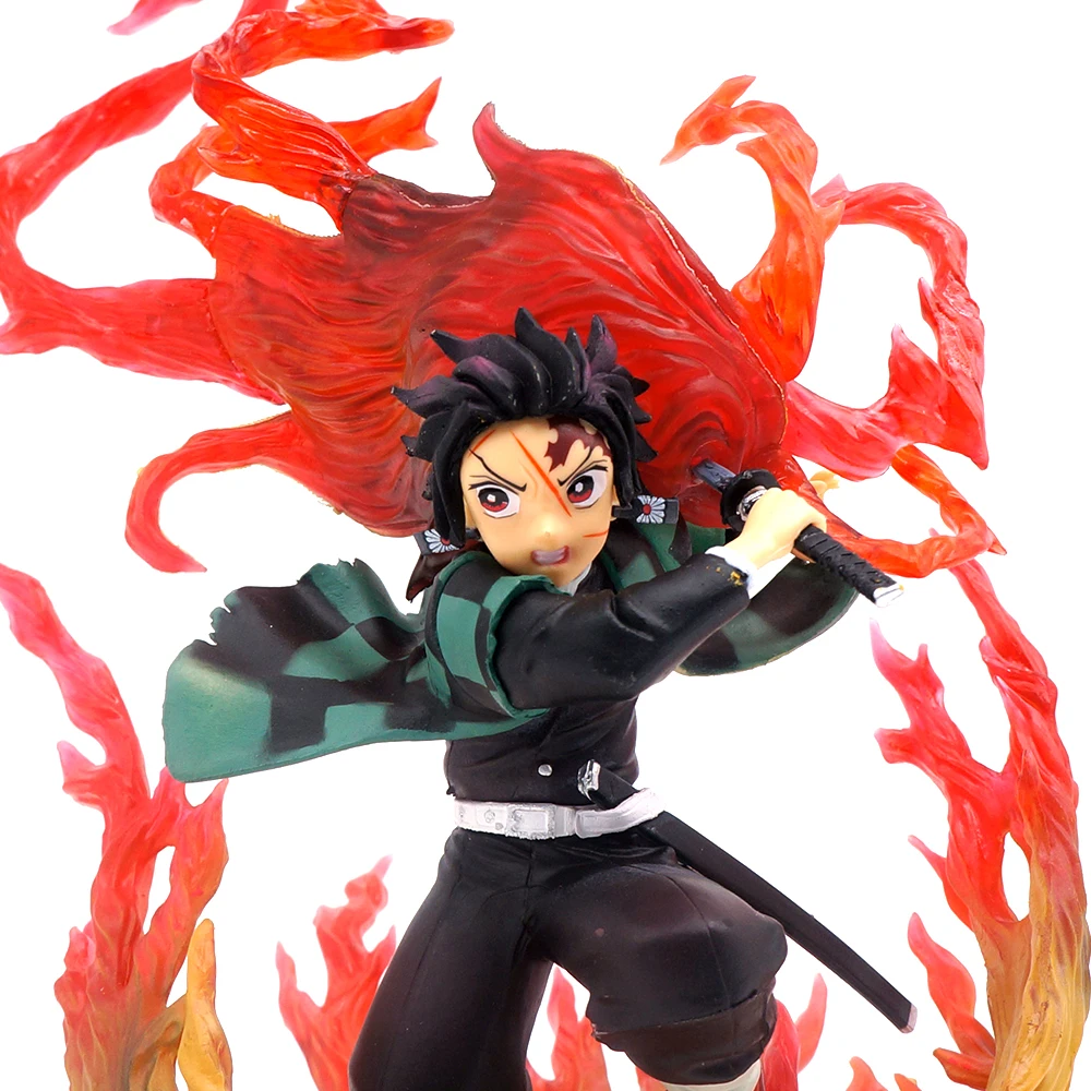 25cm Kimetsu No Yaiba Figuarts Zero - Tanjiro Kamado, Nezuko, Kagura Model Figures, Demon Slayer Anime Collectible Model, Perfe