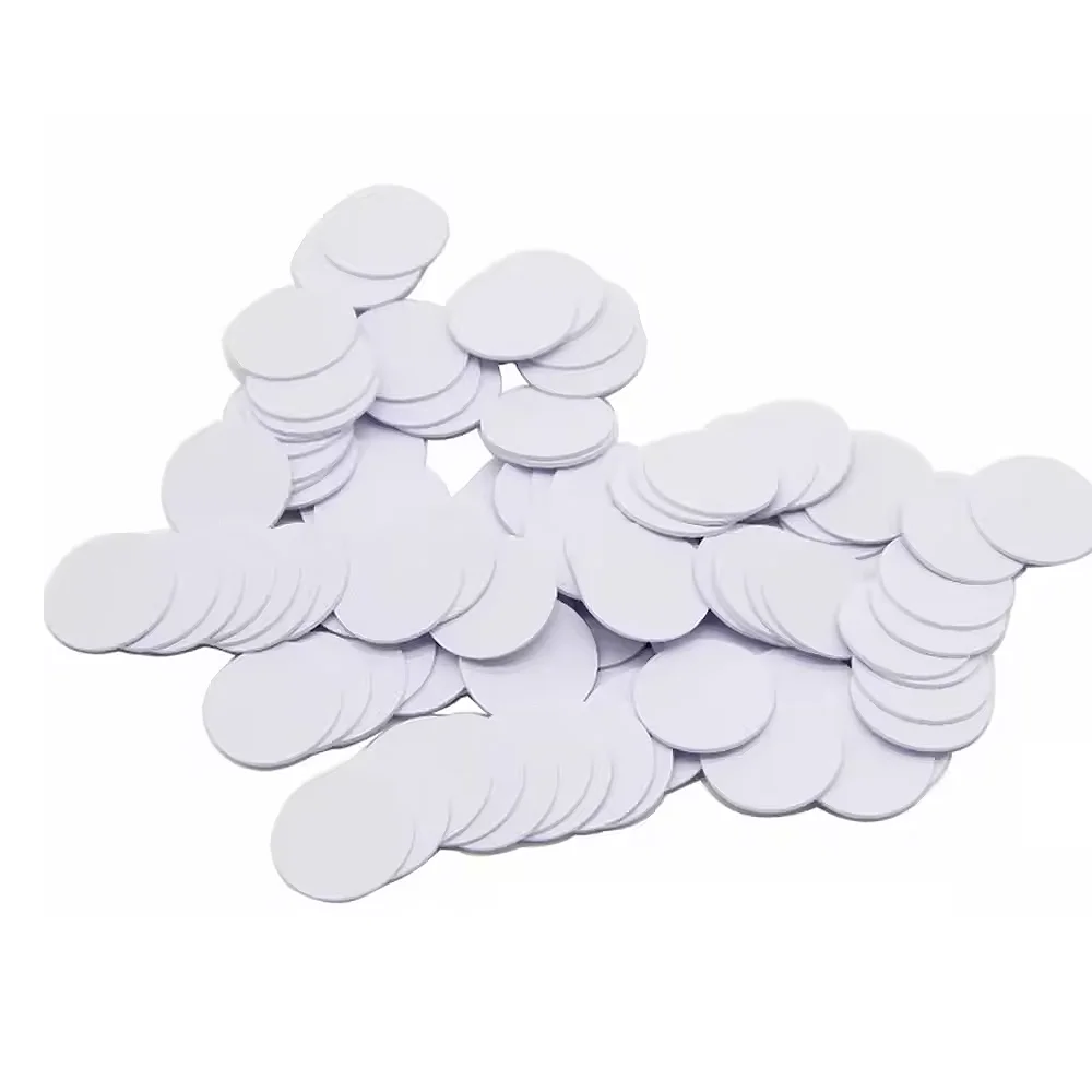 5/10/20pcs RFID Slim Diameter 25mm Coin Sticker Key Tag 13.56MHz Variable S50 1K Clone Token UID NFC Copy Clone