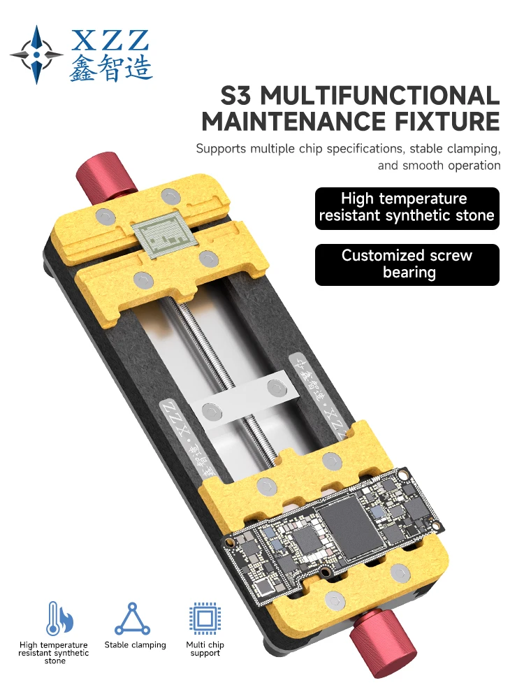 

XZZ S1/S2/S3 Rotating Fixture/Mobile PCB Fixture/Phone Camera Fixture/Mobile Screen Fixture