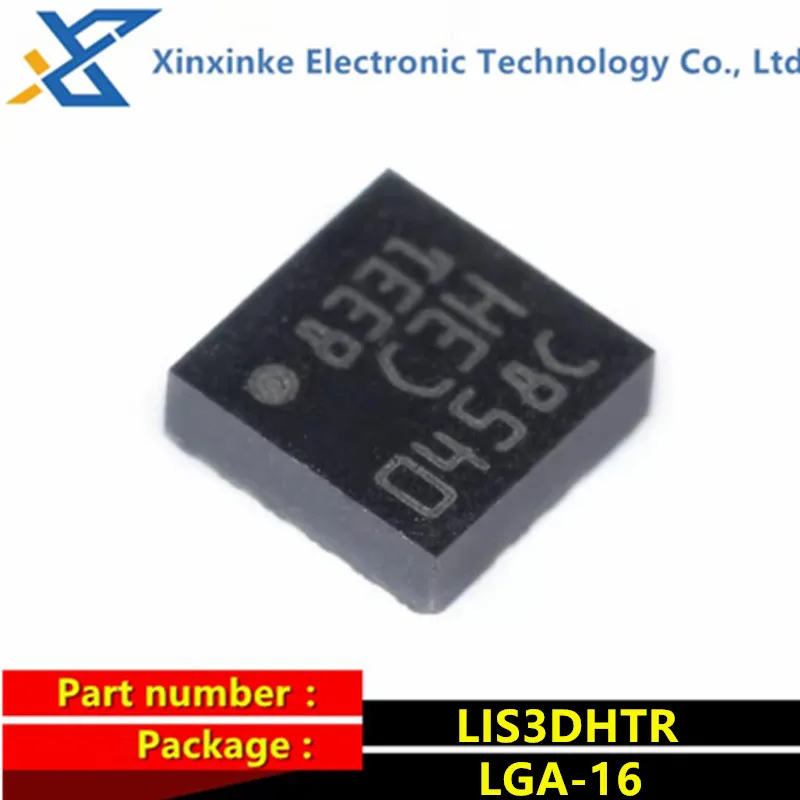

5PCS LIS3DHTR LGA-16 Marking：C3H 3-axis Accelerometer MEMS Digital Output Motion Sensor Brand New Original
