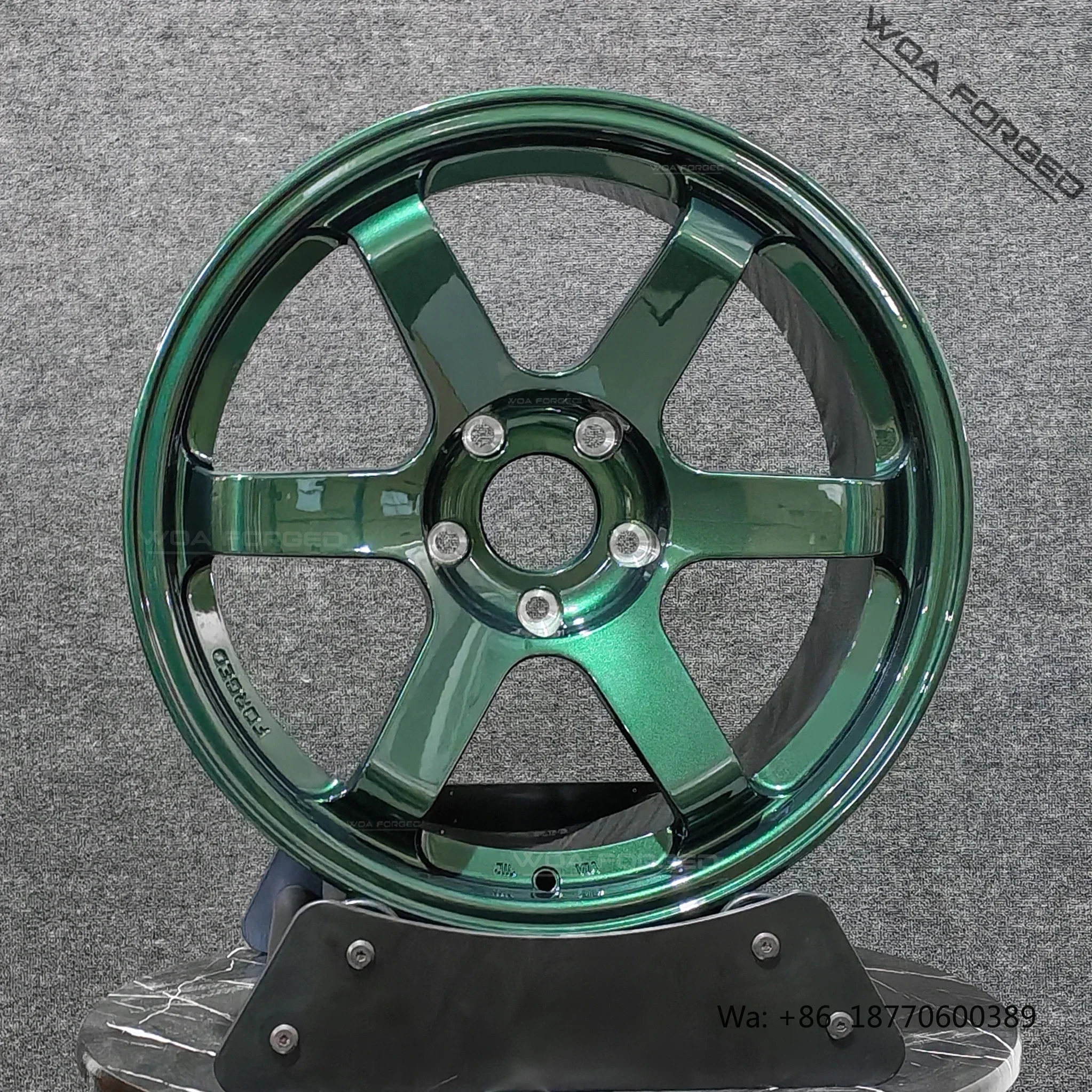 

TE37 New Stylish Muscular Design Chrome Polished Aluminum Rims 17-23 Inch Forged Car Wheels Low Weight Fit 5x114.3 40mm 25mm