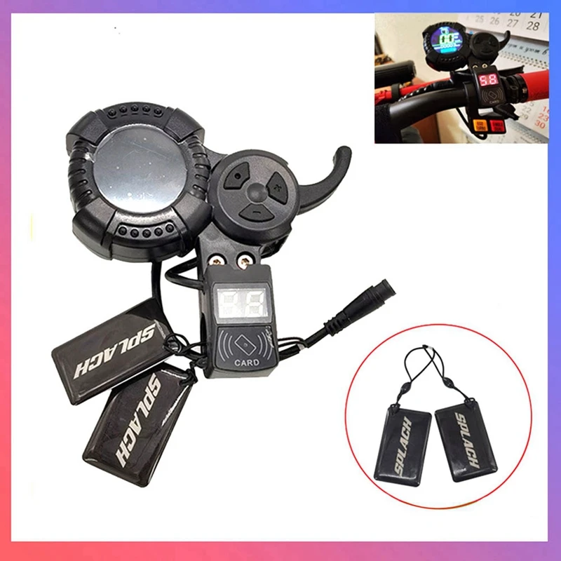 2X Electric Scooter Display Trigger LED Accelerator Throttle & NFC Card For VSETT 8 8+ 9 9+ For ZERO 8 9 10 8X 10X Z8PRO