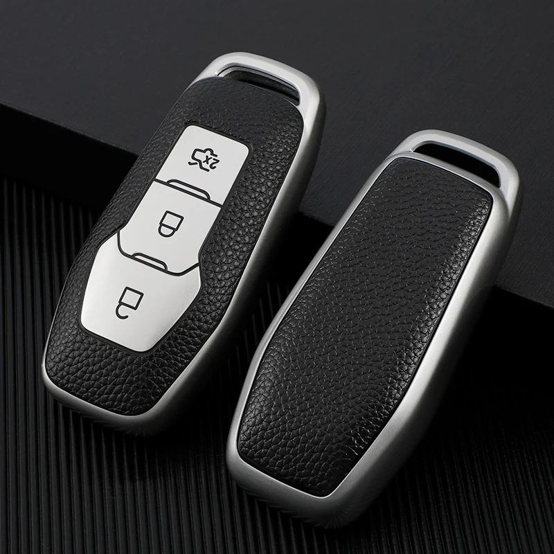 TPU Car Remote Key Fob Shell Cover Case Keychain For Ford F-150 Mondeo Galaxy S-Max Explorer Ranger 2015 2016 2017 2018