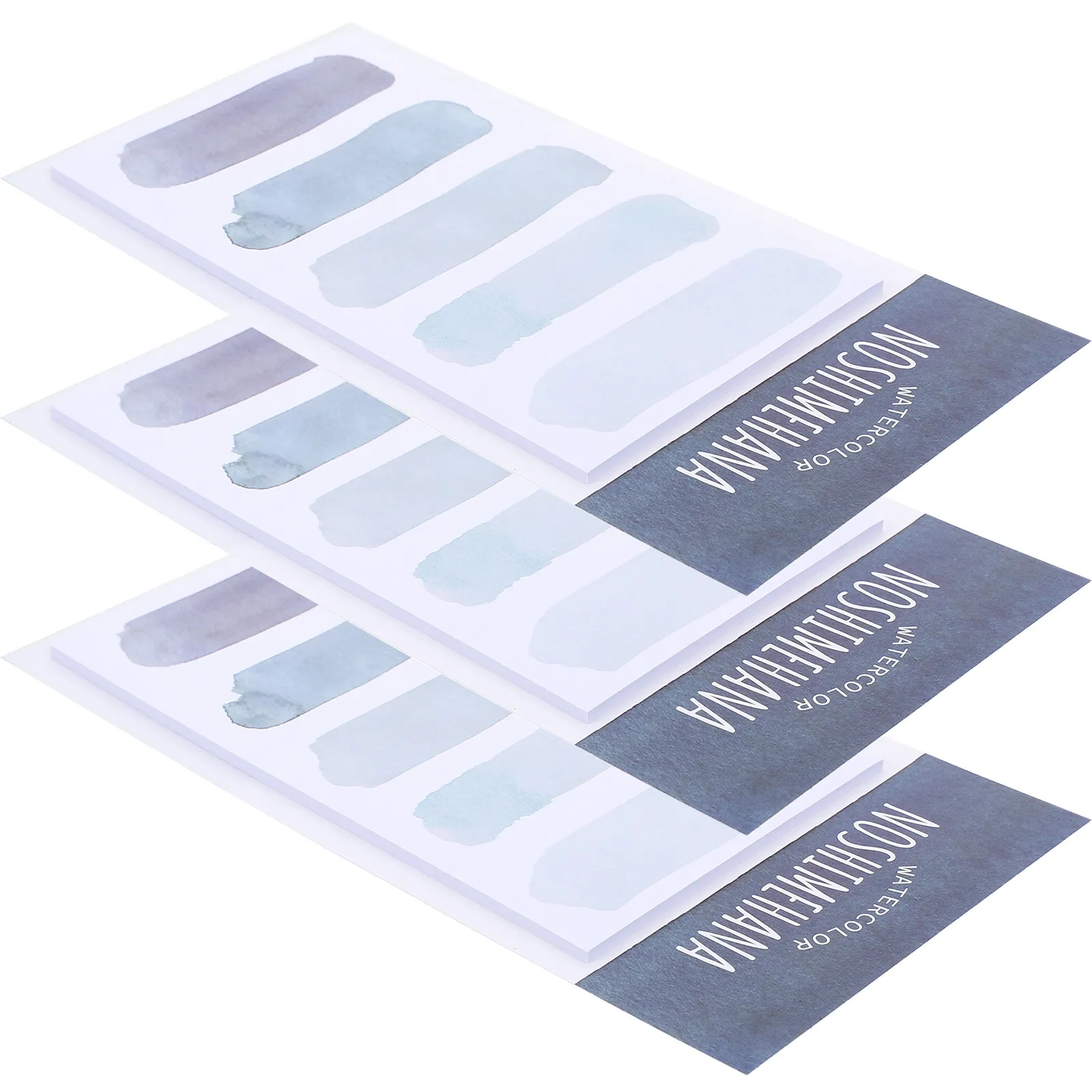 

Портативные стикеры для заметок, 3 шт., многоразовые отрывные блокноты с прочным клеем для ежедневных напоминаний, управления задачами, для студентов и офиса