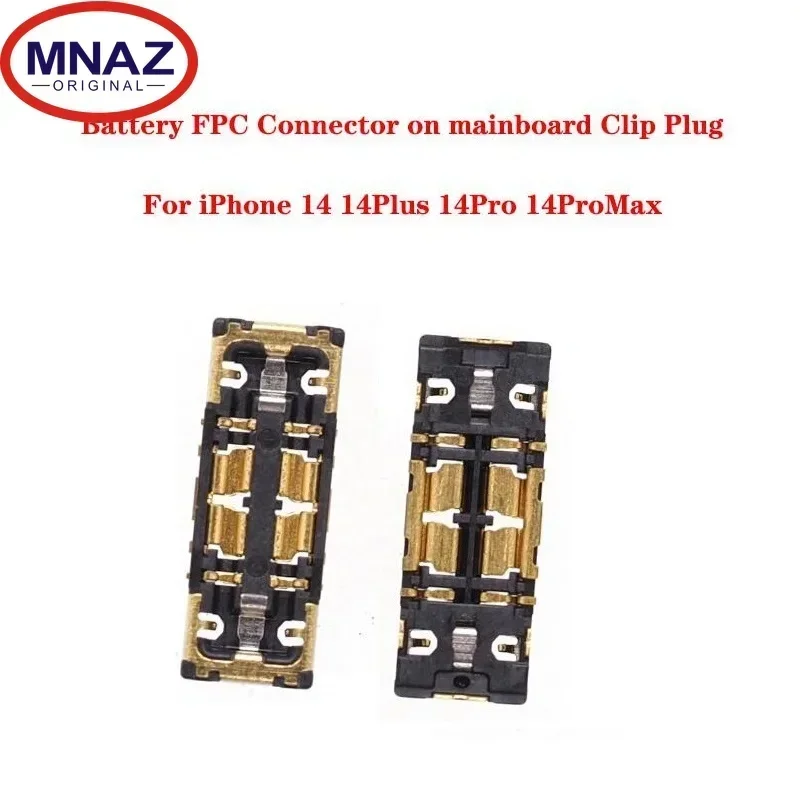 

Ori Battery FPC for iPhone 8 11 12 13 Mini 14 Pro Plus X XS Max XR Connector Port on Board Clip Plug Flex Cable Replacement