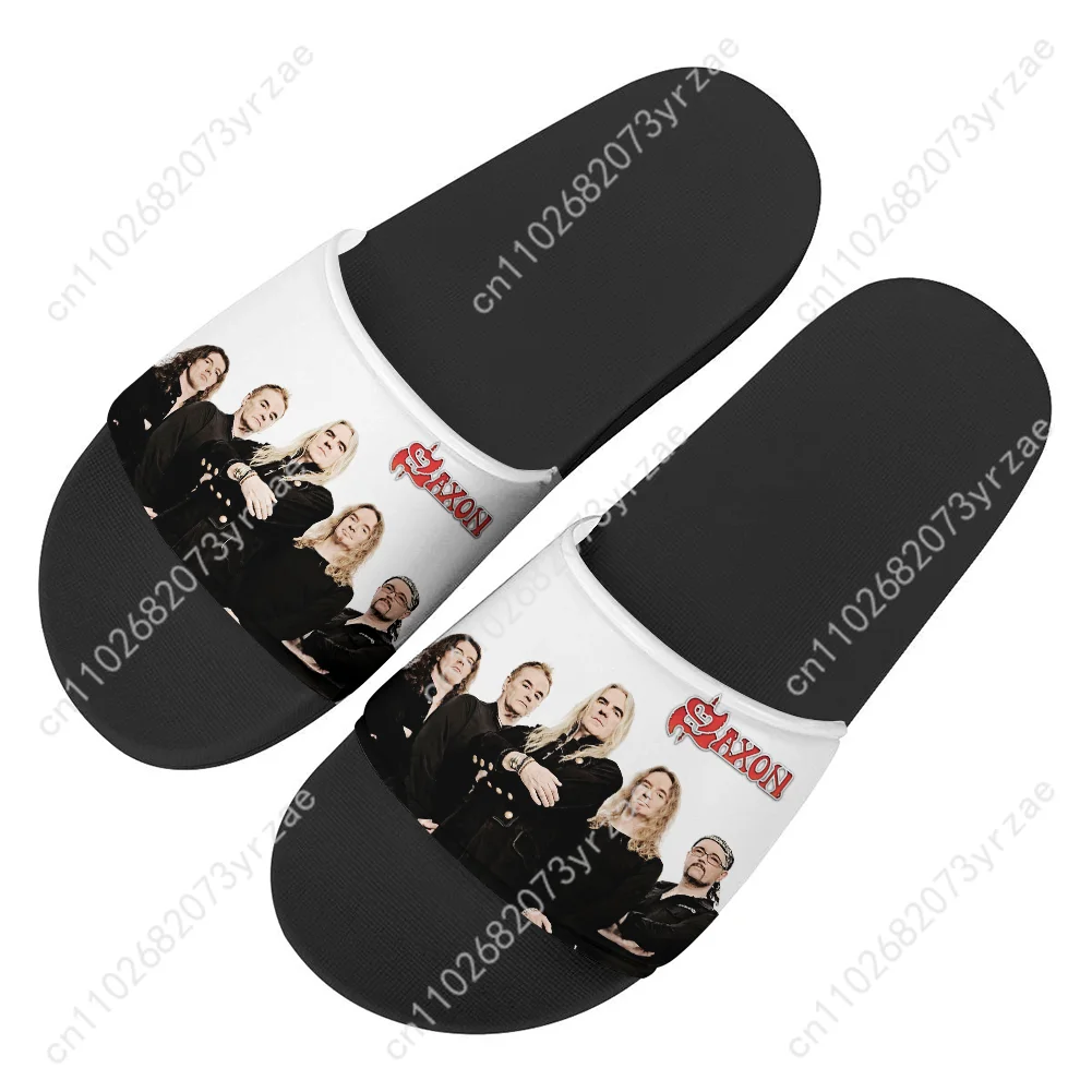 ساكسون باند الوجه يتخبط رجل إمرأة مراهق الأسرة النعال الحمام الشاطئ حمام سباحة الصنادل أحذية مخصص أحذية ماء