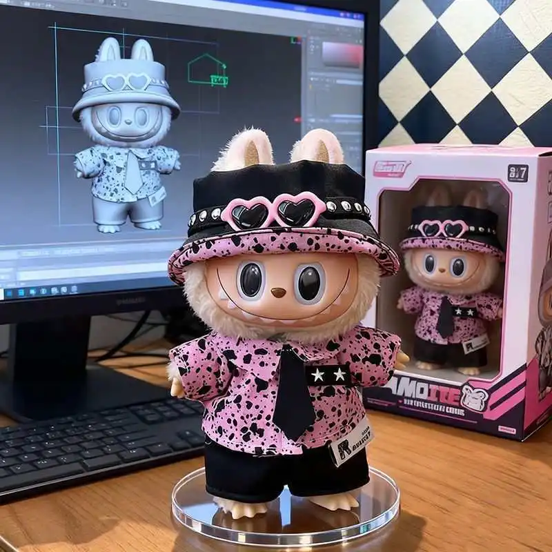 

Только одежда подходит для Raab диаметром 17 см, крутой модной одежды и кожаной одежды 123-го поколения. Кукольная одежда