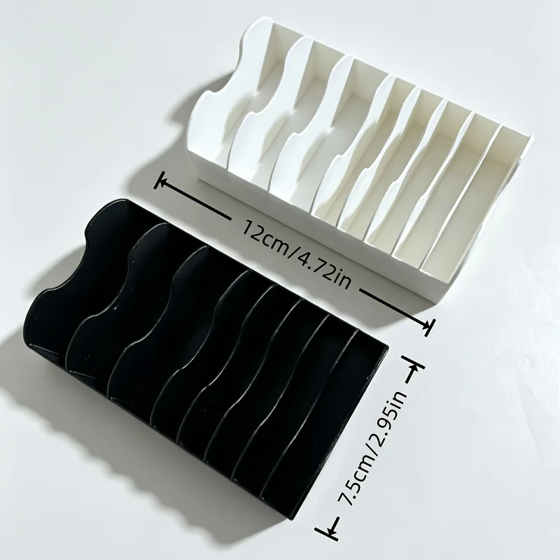 Kitchen Spice Packet Organizer with 8 Compartments,Food Packet Storage Box, Suitable for Storing Condiments,and Coffee Packets