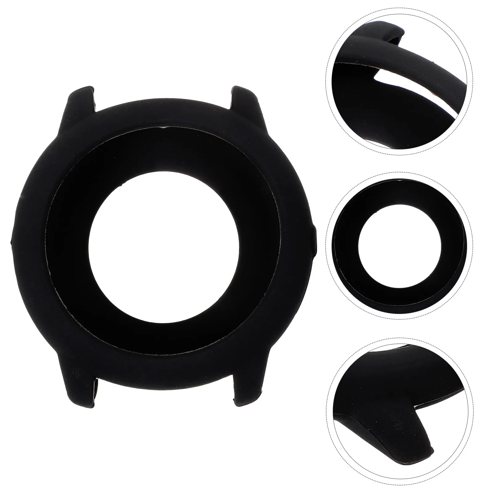 Funda protectora de silicona para reloj inteligente: cubierta flexible, resistente a los golpes y a las colisiones.