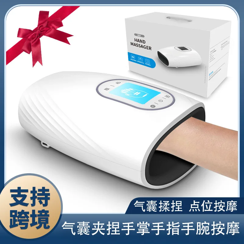 

Умный ручной массажер, бытовой массажер для суставов пальцев, портативный вибрационный нагрев, разминающий массажный инструмент, оптовая продажа