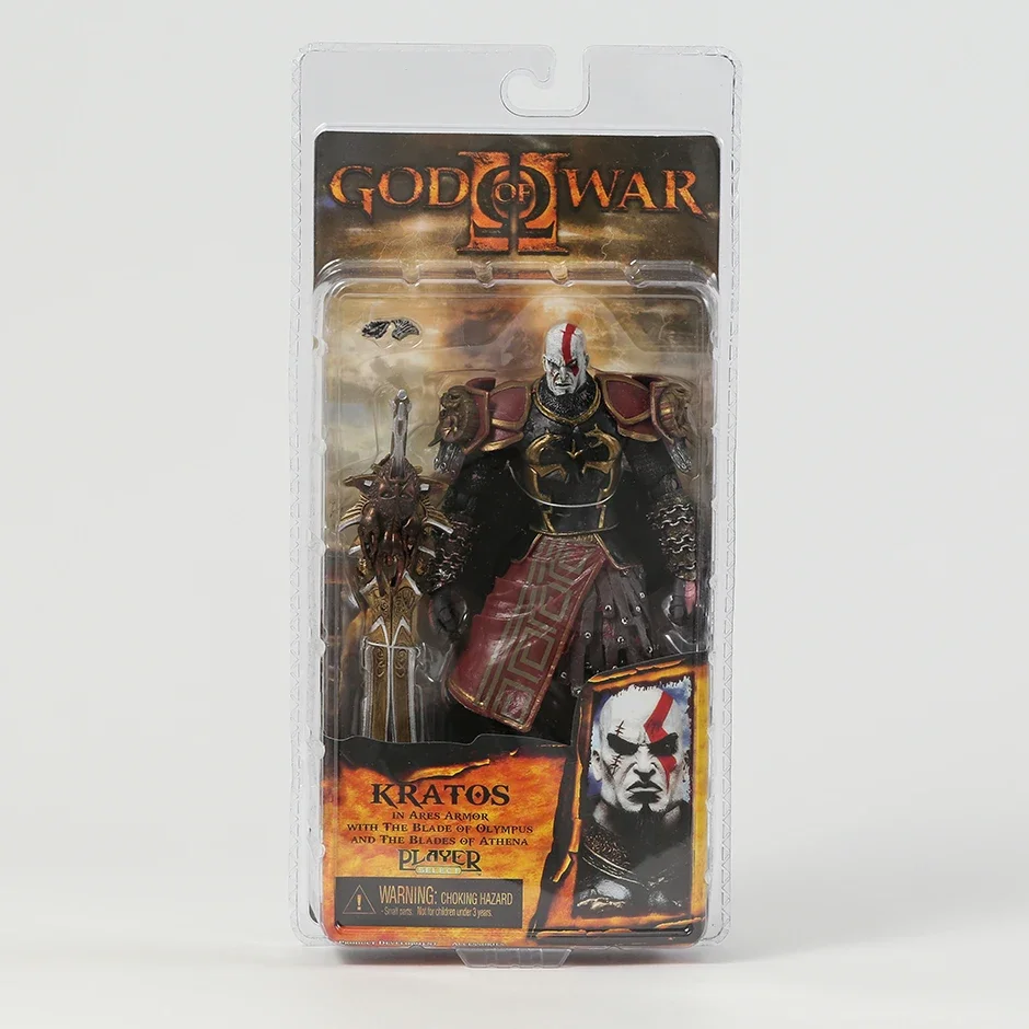 NECA God of War 7" Kratos Action Figure Model Toy Gift Collection Figurine