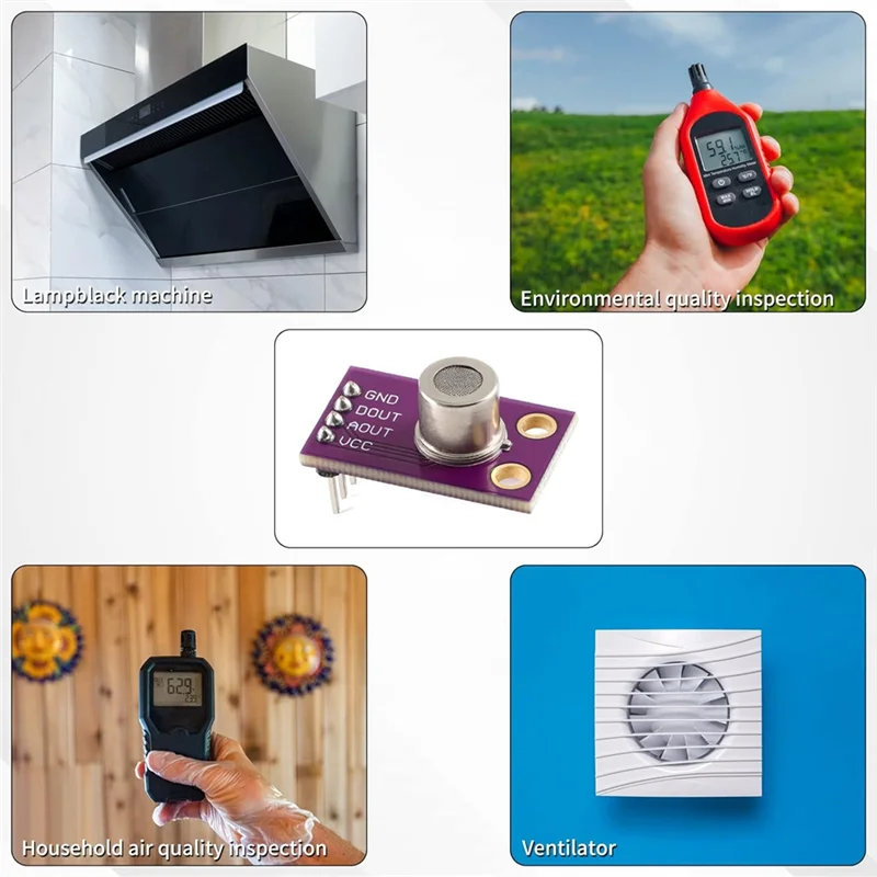 A86G-MS1100 Gas Sensor Module, High-Precision TVOC And CO2 Detection, Household And Laboratory Gas Quality Sensing