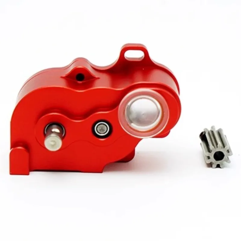 

1pcs Joint Model Vertical Medium Egg Metal Red Gear Box for 1/10 RC Crawler Car 1/12 Model Remote Control Car