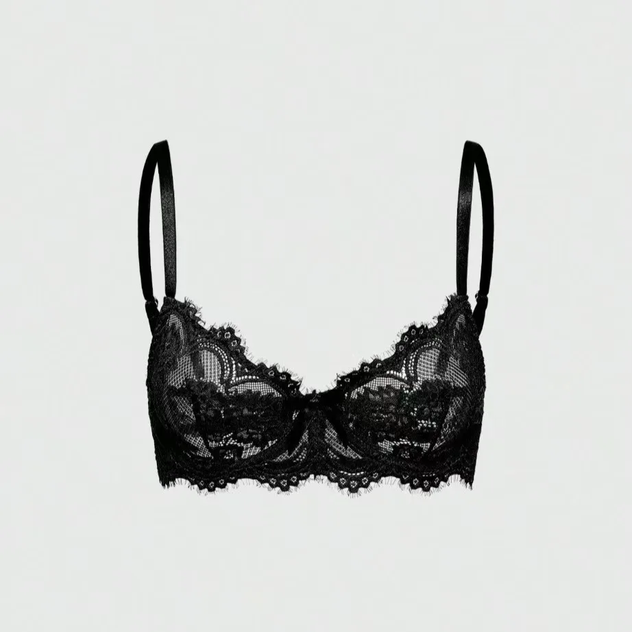 plus size women's bra sexy lace brassiere fashionable push up comfort underwear women's breathable bra view 5