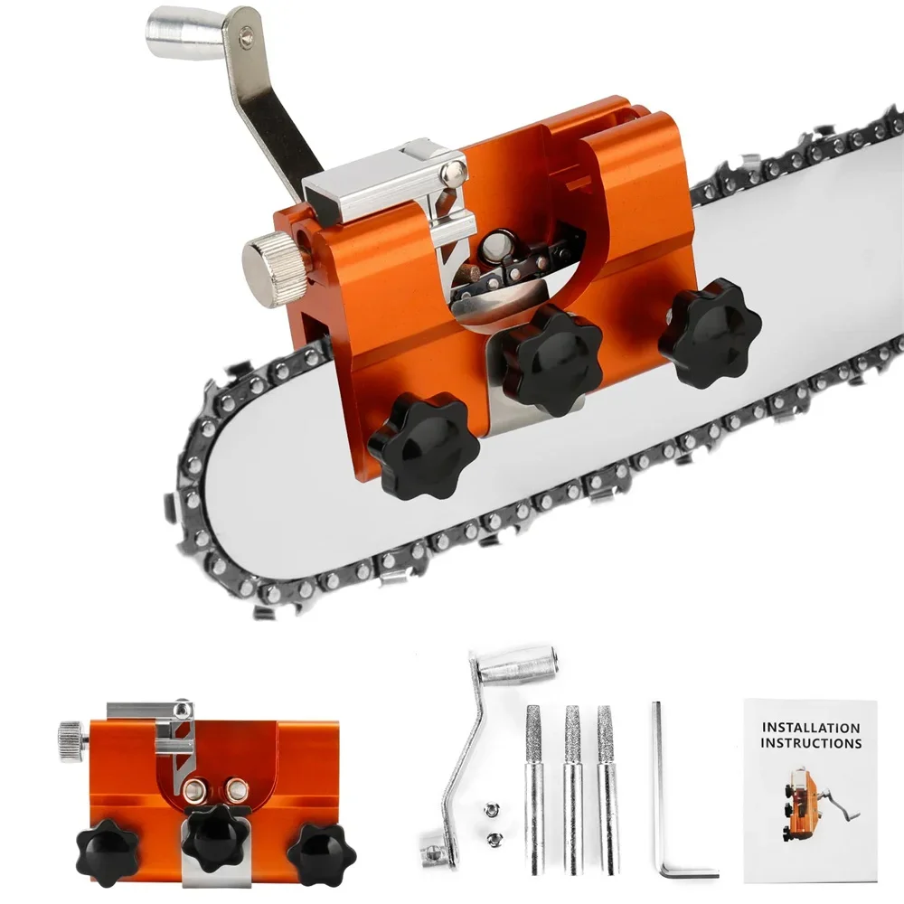 Affilacoltelli per seghe a catena, affilacatena portatile per motosega affilatura per la lavorazione del legno pietre per smerigliatrici elettriche per motosega Dropshipping