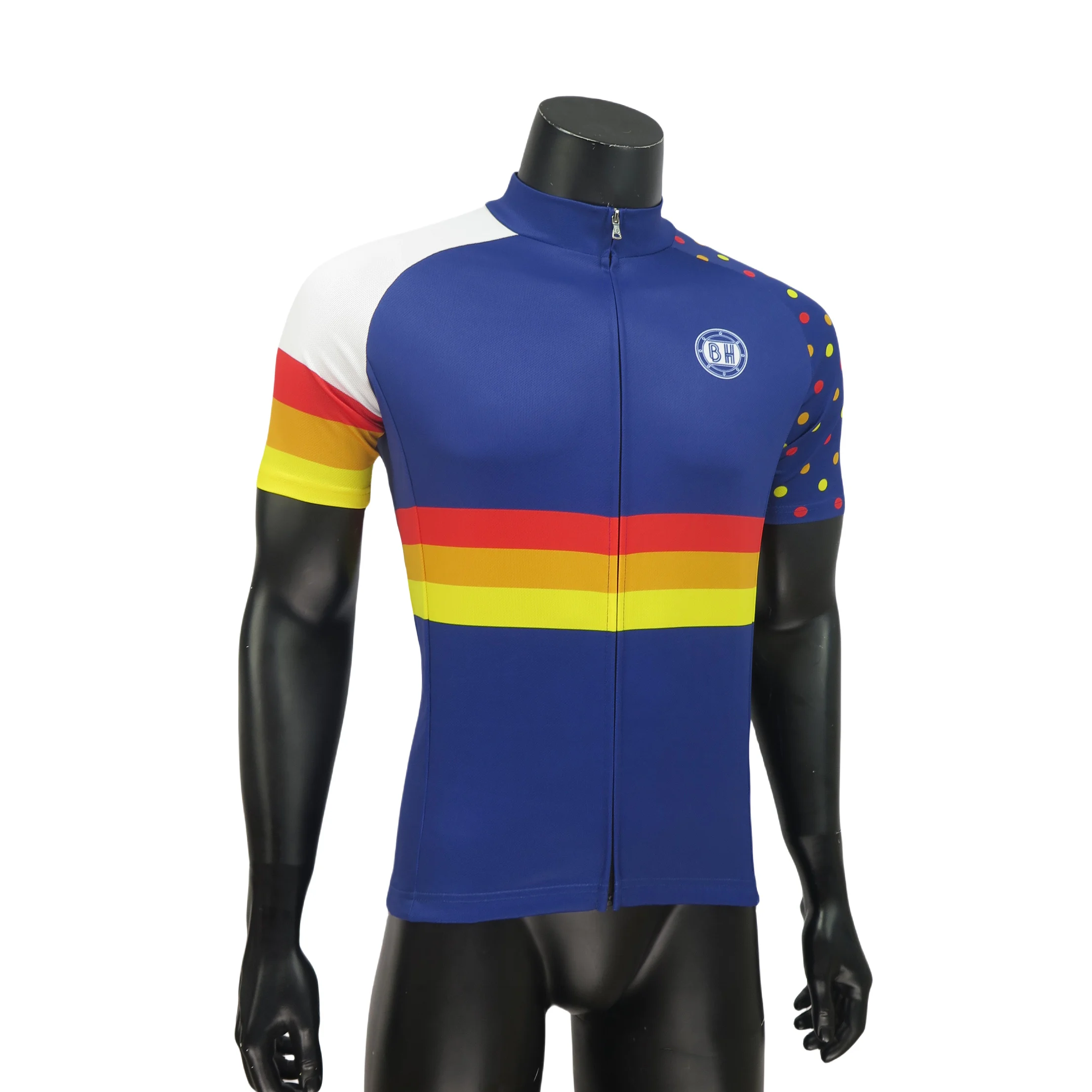 Maglia da ciclismo manica corta da uomo estiva Maglia da bici blu MTB Maglia da bici moda 2025 Maglia da ciclismo Pro Team di alta qualità