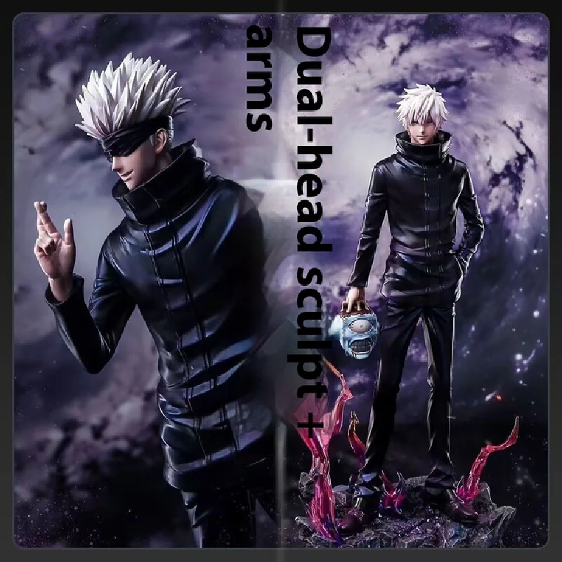 

Новинка LX Gojo Wu, ограниченная серия, модель статуи, орнамент GK, портативный модный ручной подарок, периферийные устройства в стиле аниме, настольный подарок