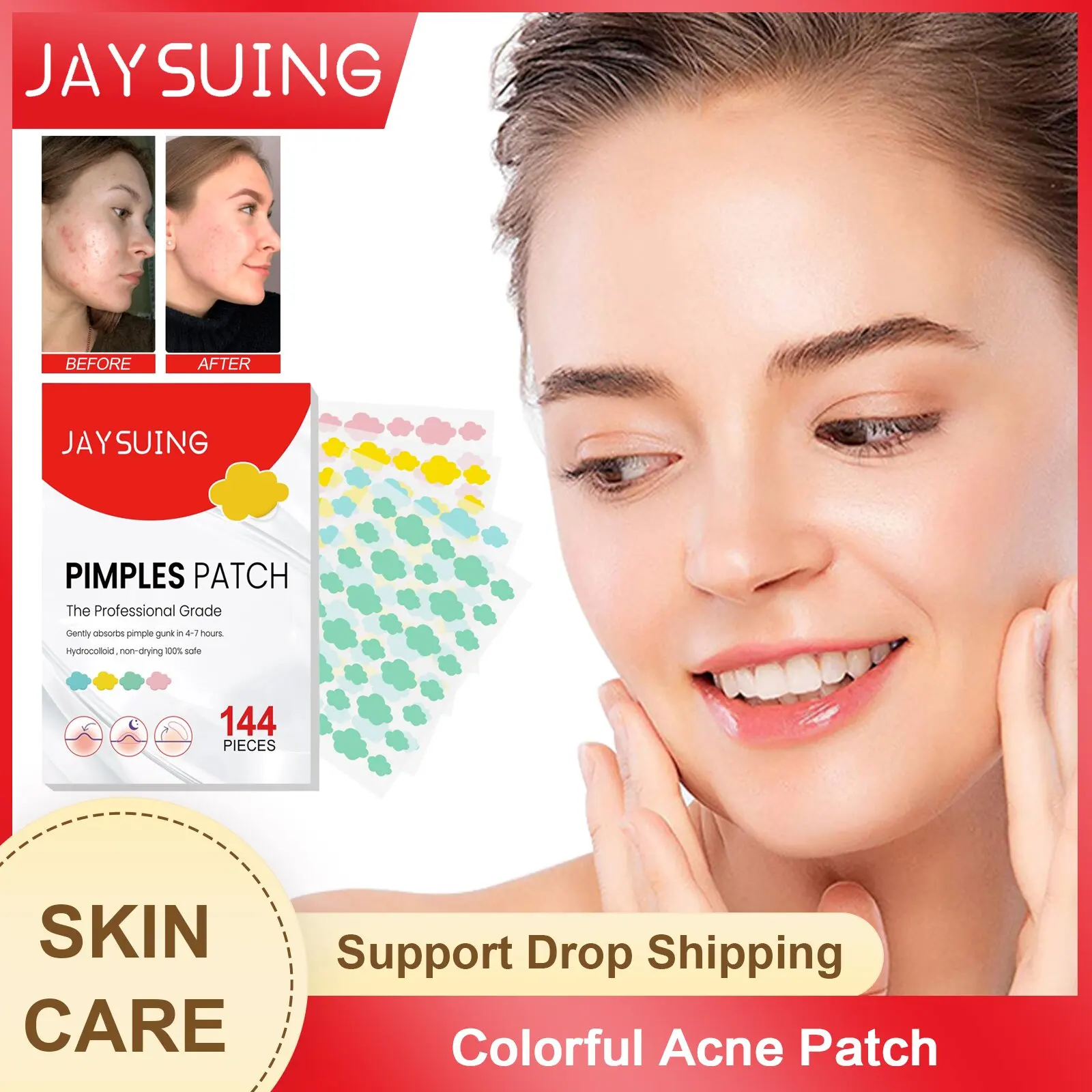 Anti Acne Patch Pimple Removal Anti Inflammation Ance Treatment Improve Dark Spot Pore Shrinking Cleansing Anti Pimple Sticker