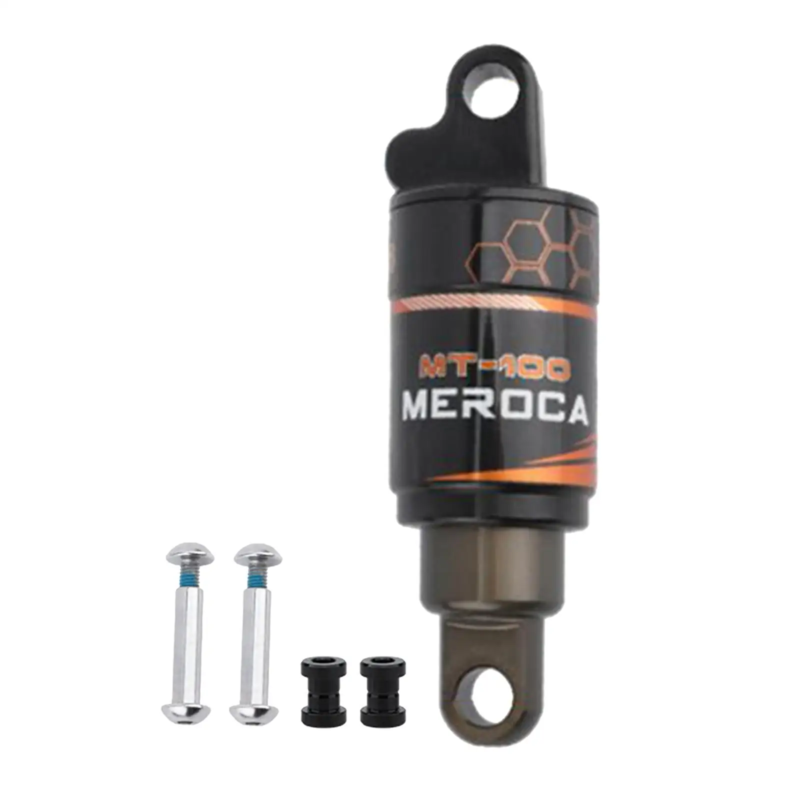 Mountain Bike Air Rear Shock Absorber 750lbs 850lbs 1000lbs Oil Pressure Damping Unit 8mm Eyelet for Electric Scooter Cycle