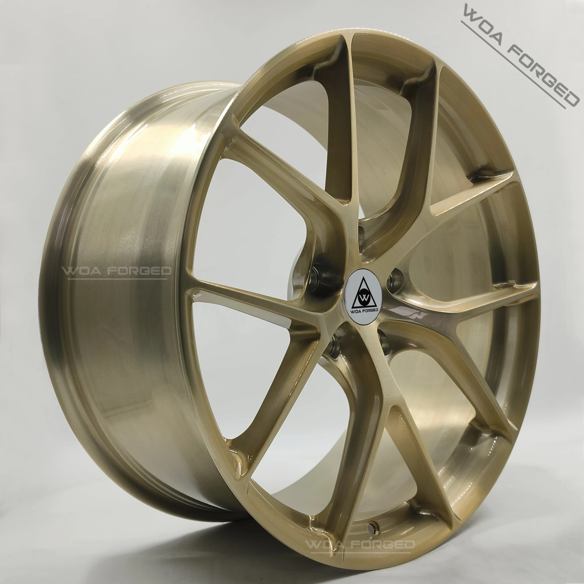 

6061T6 Chrome Brushed P101 Forged Concave Car Wheels Lightweight Aluminum Wire Rim Spoke for BMW New Condition Passenger 5x108 B