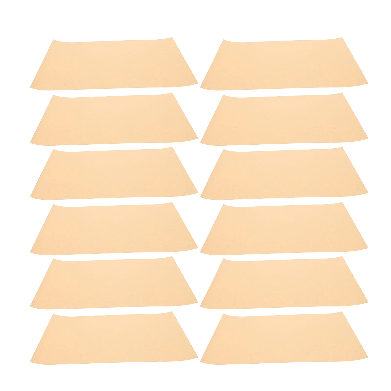 

100 Pcs A4 Kraft Cardboard Sheets Smooth Surface Eco Friendly Thick Drawing Paper for Kids DIY Painting Decorations 4K Square