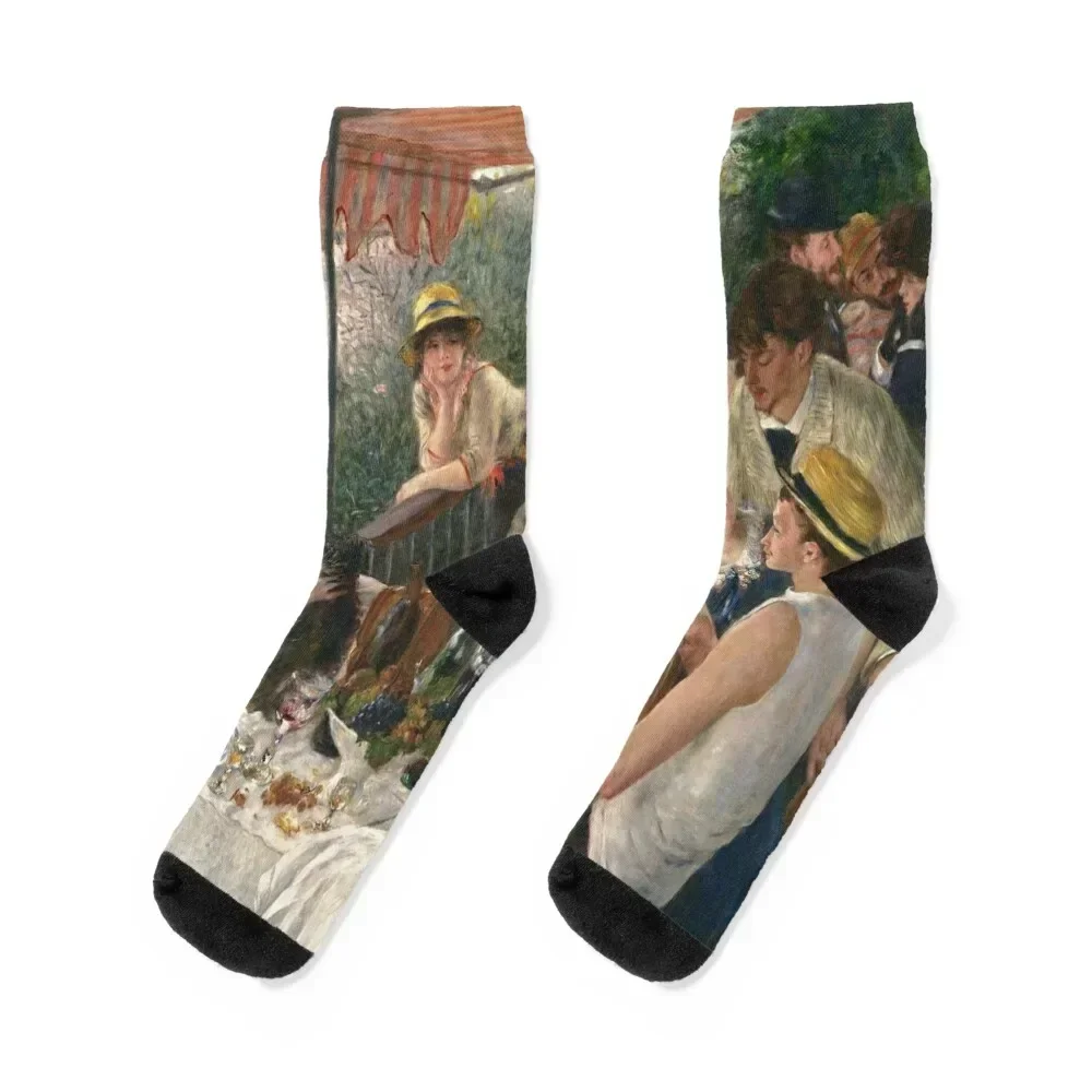 Pierre Auguste Renoir - Luncheon of the Boating Party Socks cute halloween winter gifts gifts Men Socks Luxury Brand Women's