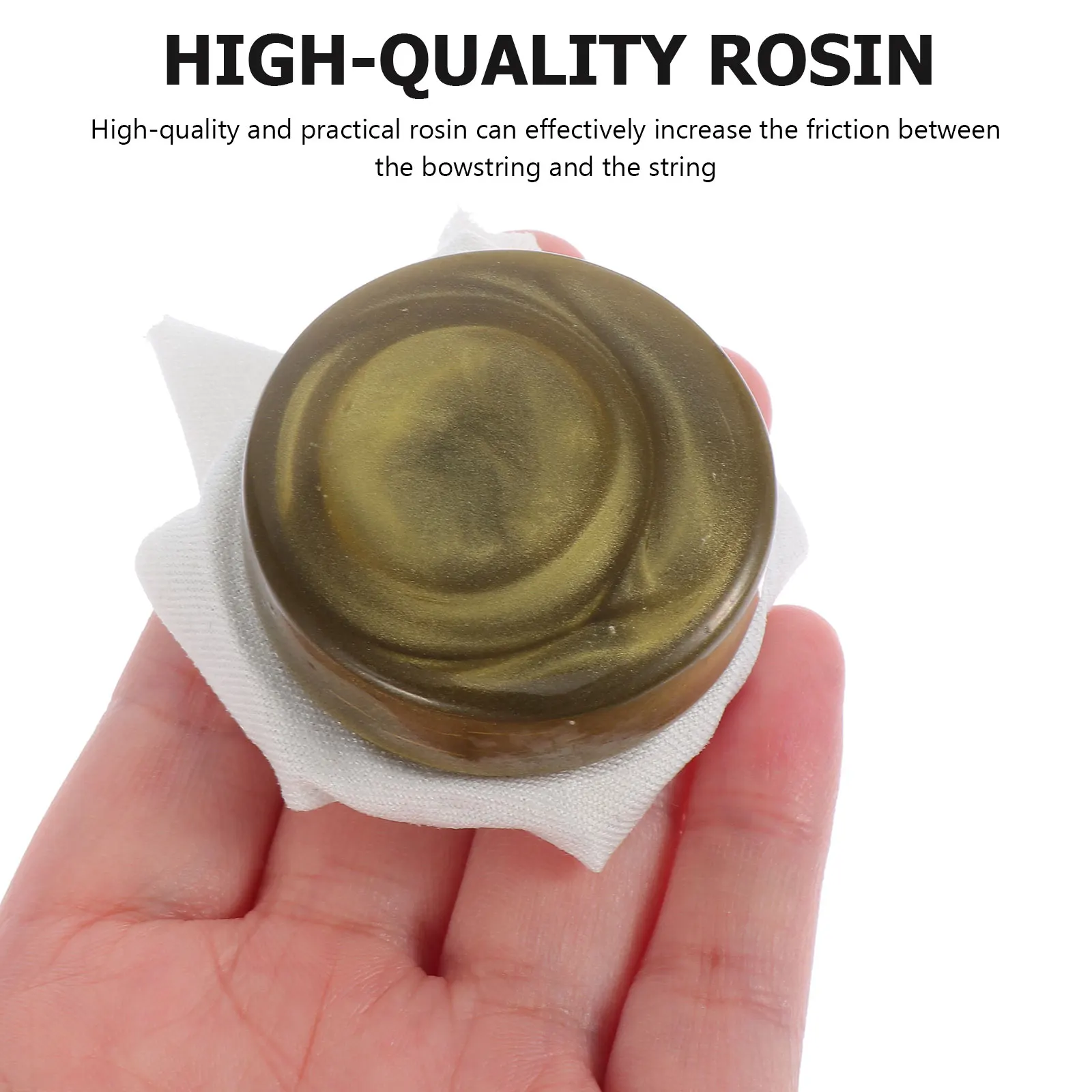 

1Pcs Premium Violin Rosin Crafted for Enhanced Friction Clear Sound Performance Gift for Musicians