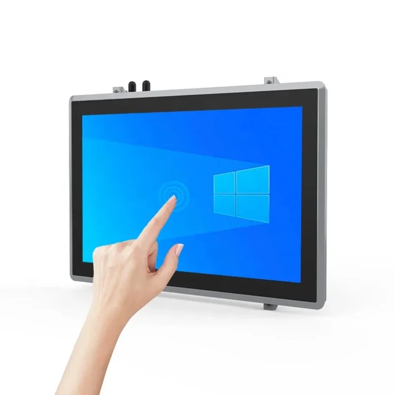 12/15/17/19-дюймовый Full HD-панель, ЖК-дисплей промышленного компьютера, сенсорный экран, универсальный ПК, компьютер «все в одном», Core I3 I5 I7