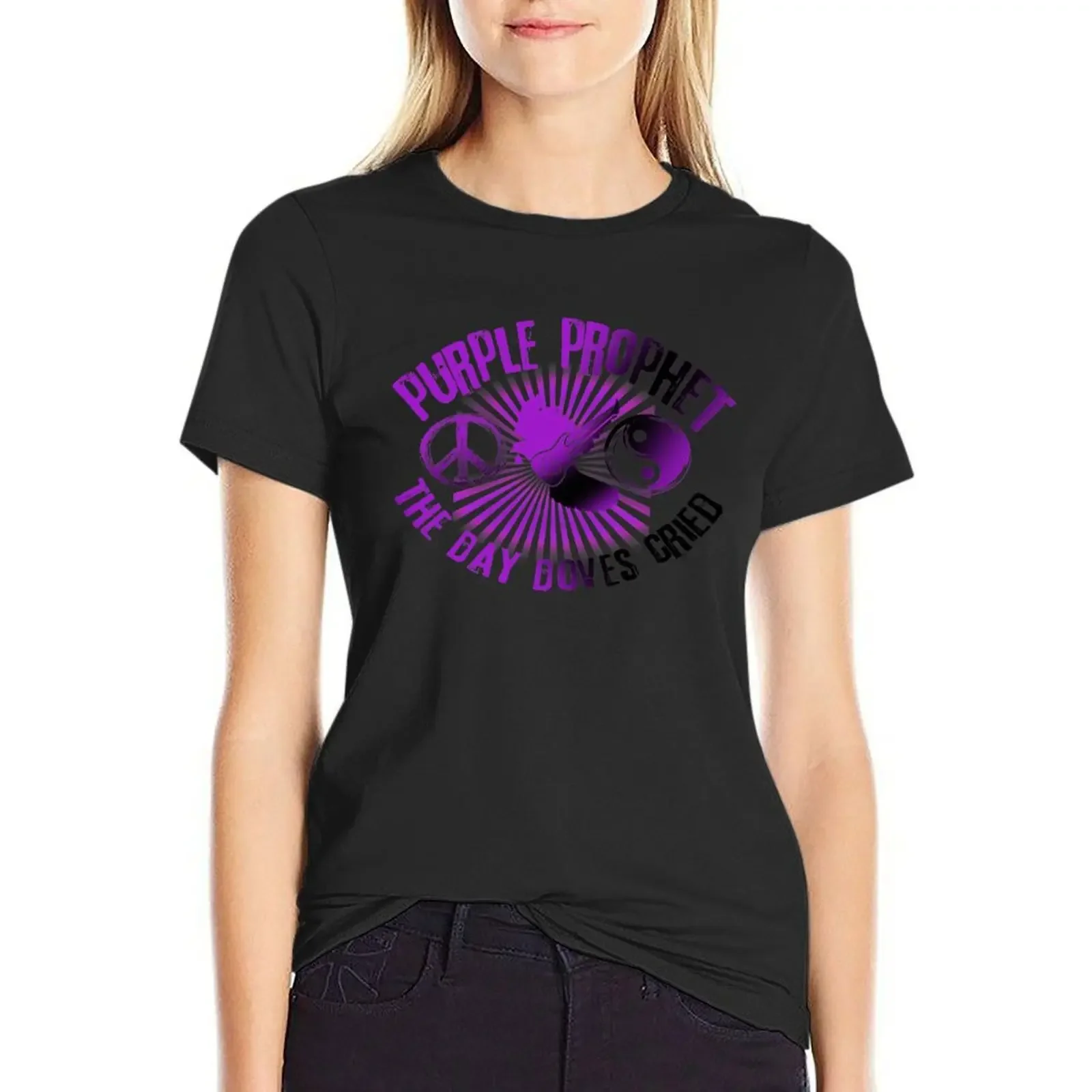 

purple T-Shirt Short sleeve tee plus size tops plain quick-drying t-shirt dress for Women graphic