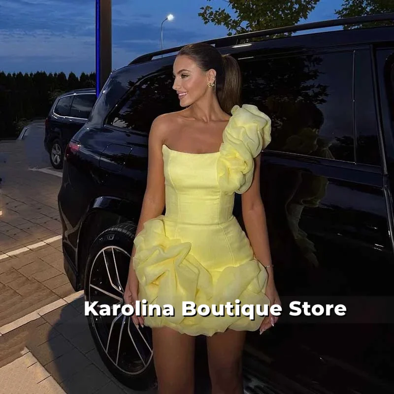 

Customized Elegant Flowers Ruffles Tiered Beaded Prom Dress Spaghetti Strap Party Dresses Homecoming Dresses Vestidos De Fiesta