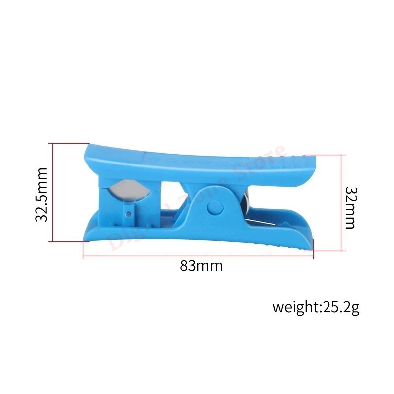 3D Máy In Nylon PVC PU PTFE Nhựa Ống Dao Cắt Ống Dao Cắt Ống Dao Cắt Ống Dụng Cụ Cắt Đục Được 3/4 "OD