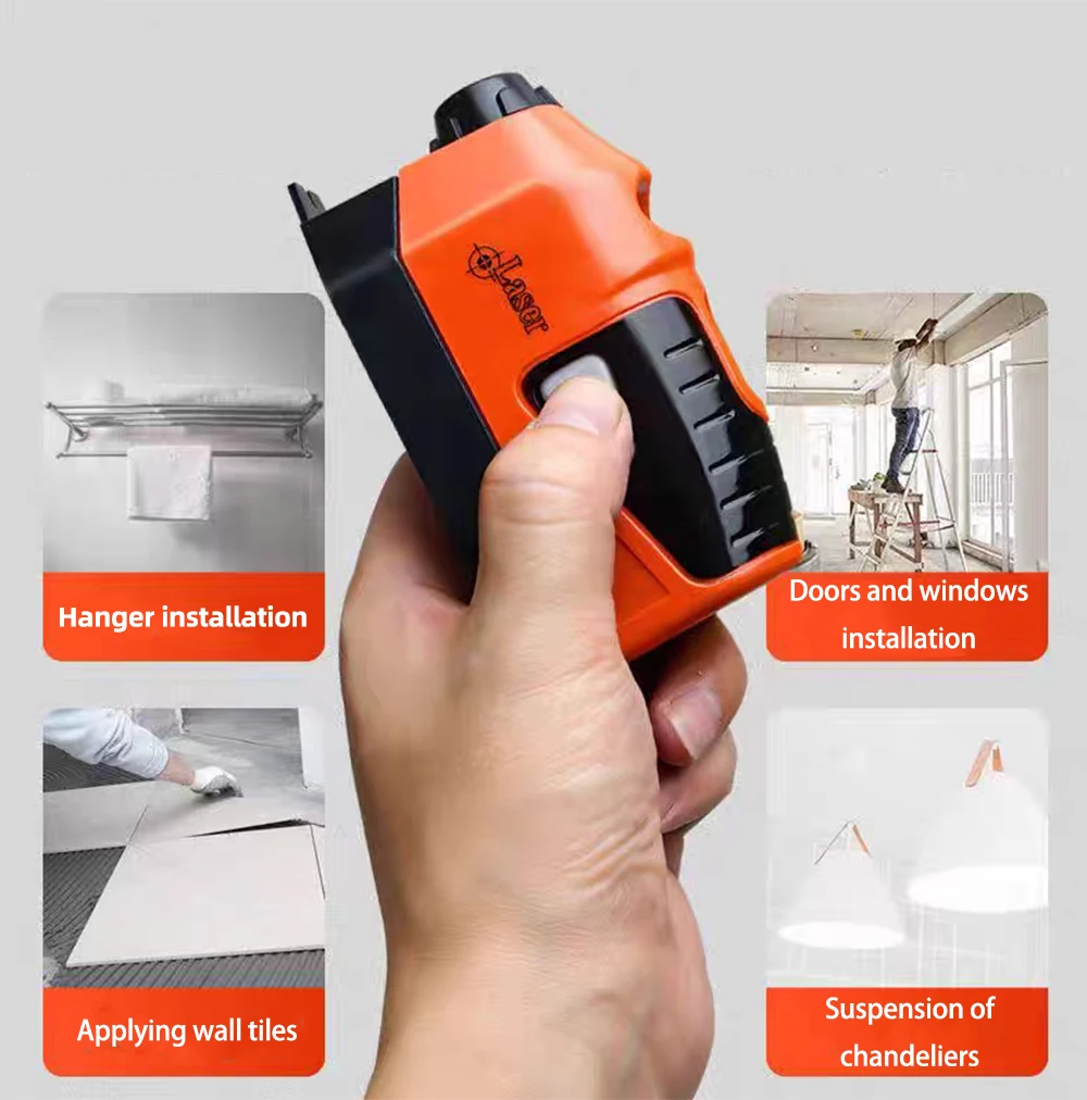 Mini Laser Level liniowy Marker podczerwony laserowy naziemny miernik liniowy domowy kompaktowy laserowy miernik linii laserowej Marker