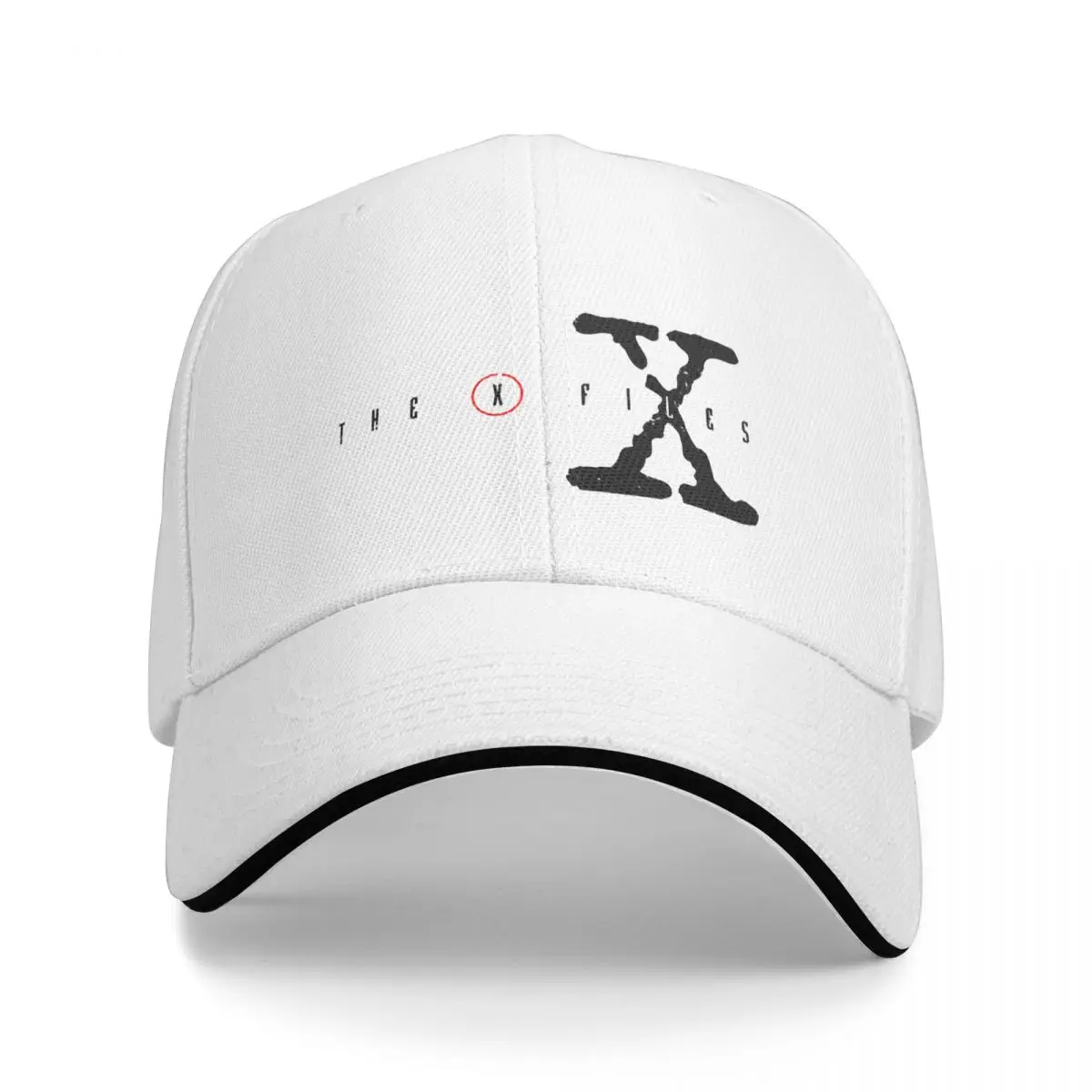 The X FilesAged Worn Logo1990_s TelevisionMulder and Scully Baseball Cap Golf Hat Man |-F-| Men's Baseball Women's