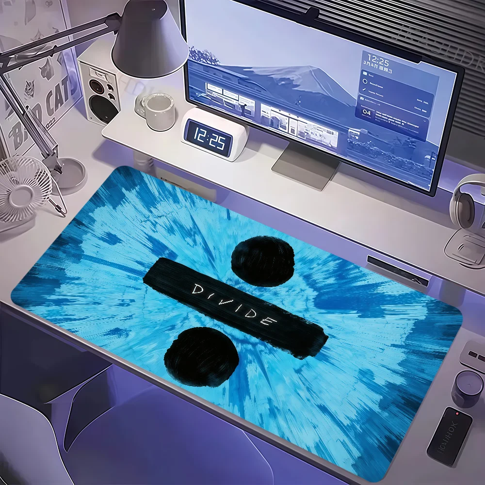 Singer E-Ed Sheeran Mouse Pad Large Non-slip Lockedge Desktop Computer Desk Mat Keyboard Writing MousePad Office Gamer Student