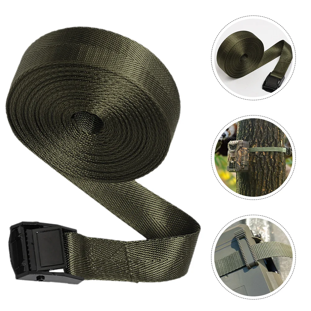 Sangle de fixation pour appareil photo de chasse, 2 rouleaux, outil de ceinture, boucle de fixation, fournitures de Camping, regroupement