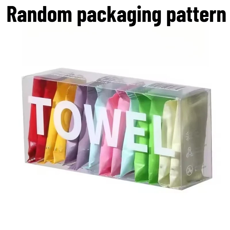 14/28/42PCS Disposable Compressed Face Towel Color Independent Packaging Outdoor Camping Leisure Travel Convenient Fast Travel