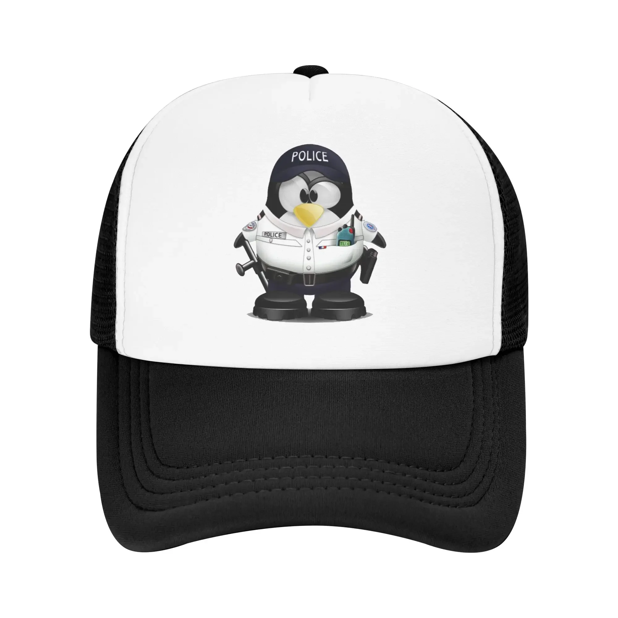 New Summer Sun Hats Tux Penguin  Baseball Cap Sun Linux  Adjustable Print Hip Hop Hats Men Adult Vintage Outdoor Gym Baseball Ca