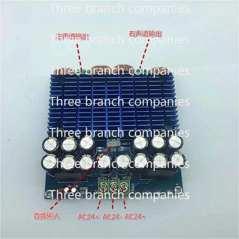 Super Power Tda8954th Two-Chip Class D Digital Amplifier Board Audio Amplifier Board 420w * 2