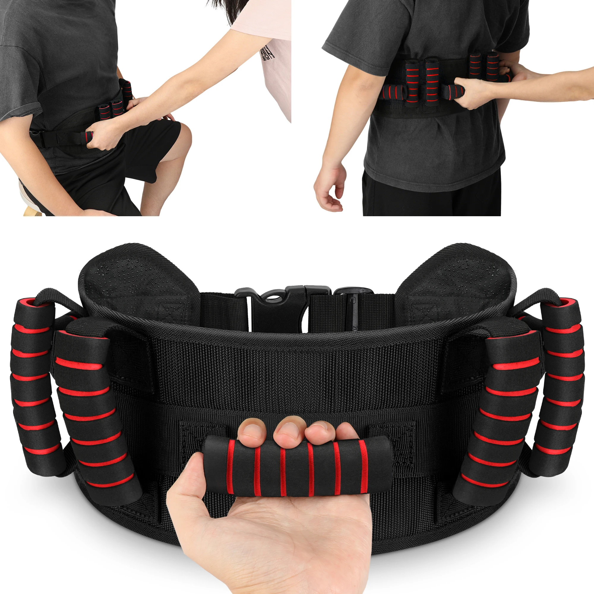 

Пояс для поддержки талии, регулируемый вспомогательный ремень для подъема пациента, пояс для переноса мобильности пожилых людей, пояс безопасности для домашней больницы