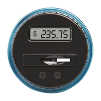 Reliable 1Pcs Piggy Bank Money Box Jar 1.8L Counter Electronic Digital LCD Counting Coin Money Box Coins St
