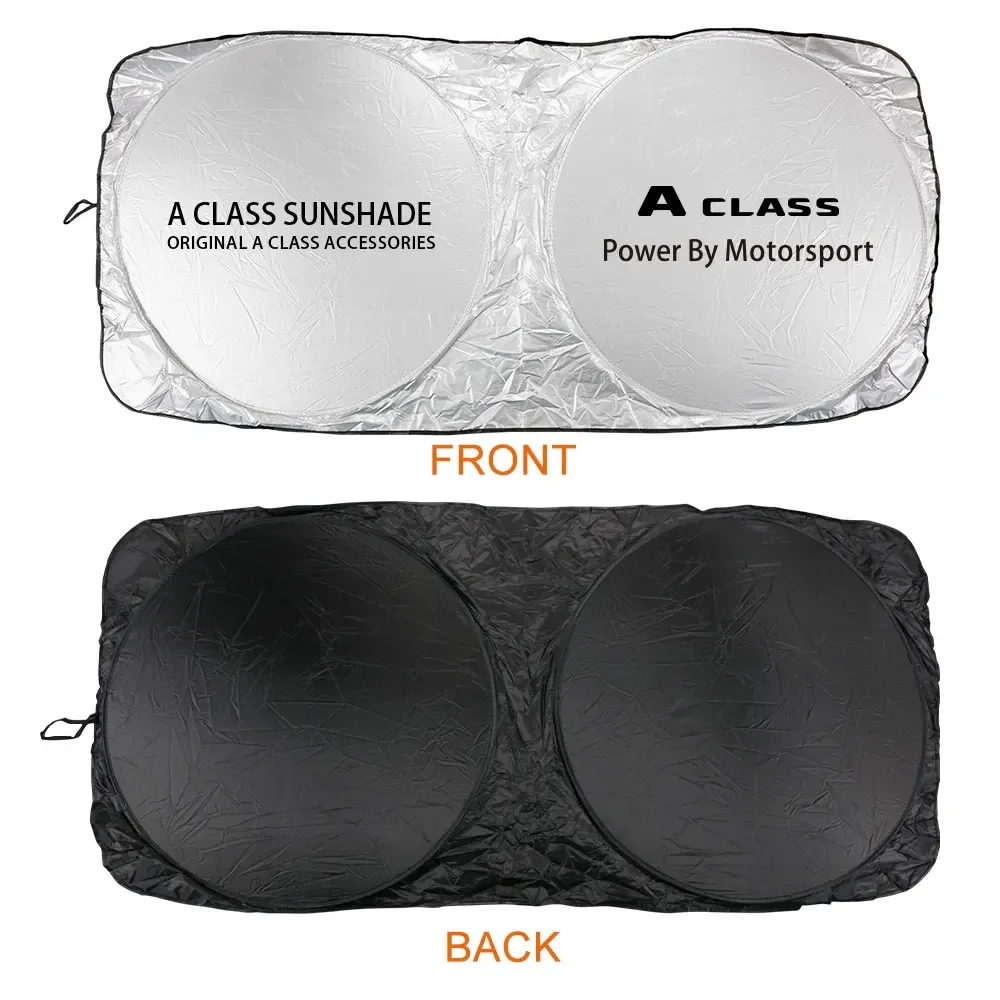 Car Windshield Sunshade Cover For Benz W124 W203 W204 A CLASS B CLASS C CLASS E CLASS S CLASS CLA CLS SL SLC SLK Auto Accessory