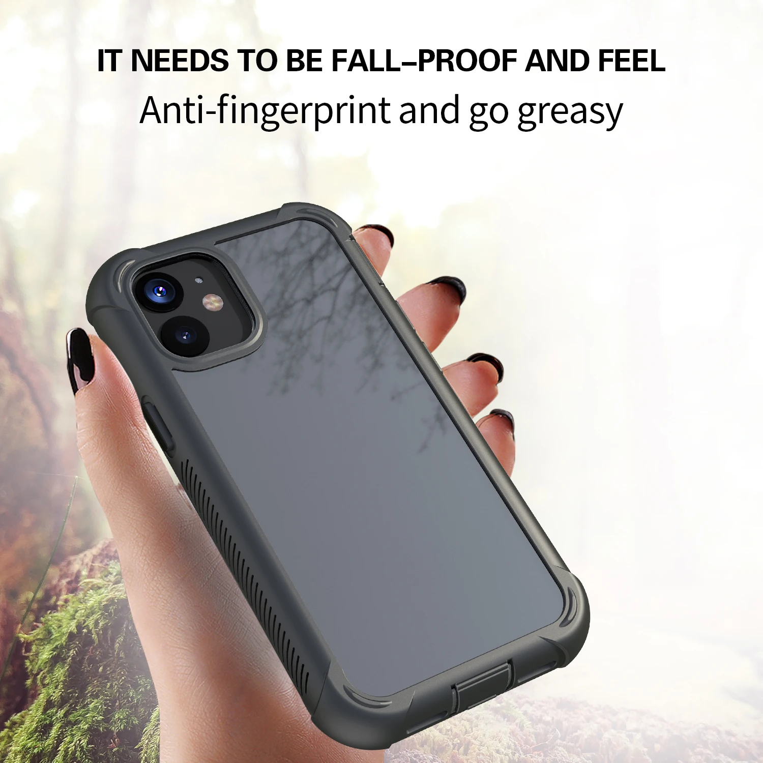 Shellbox Military Grade Protection Defender Case for iPhone 12 Mini Shockproof Heavy Duty Daul Layer Rugged Hybrid Armor Case