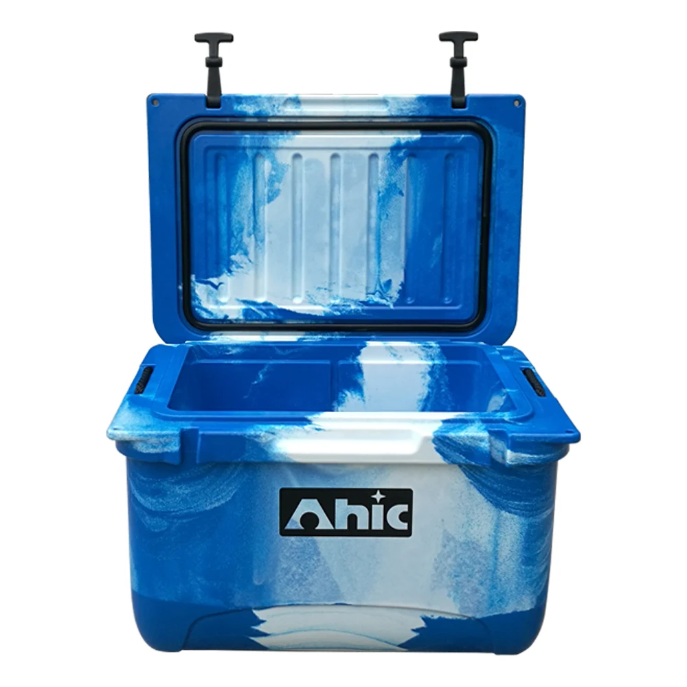 Rotomolded Plastic Portable Ice Chest - Mixed Color Cooler Box. RH35. High Quality Storage