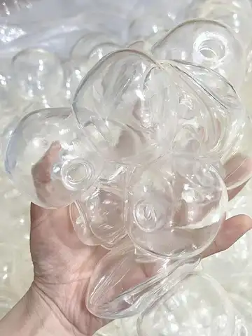 10PCs Sphere Jewelry TRP Casting Molds Tools DIY Empty Ball Skin Handmade Ball Decompression Slow Rebound Toy