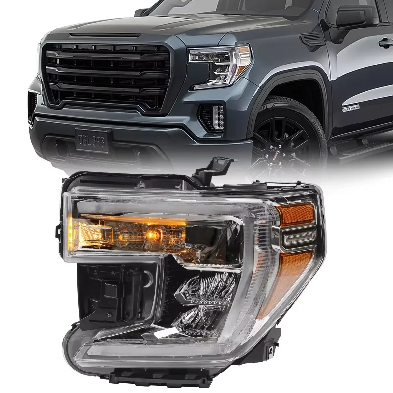 Hot Sale LED Headlight Bumper Headlight Turn Light Fits For GMC Sierra 1500 2019-2021