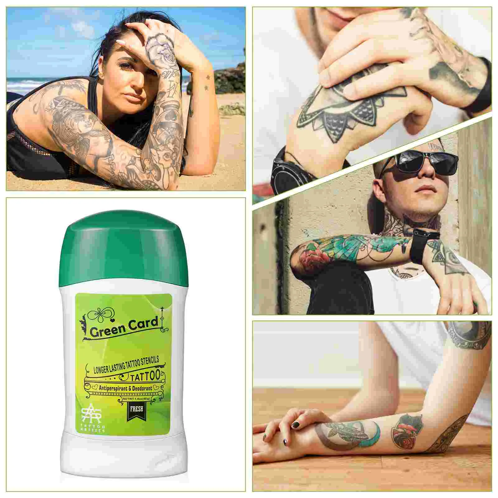 Grüne Seife Tattoos Schablone Primer Creme liefert Vorlage Transfer Gel Lösung