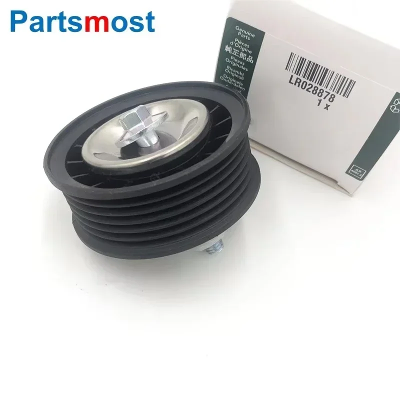 Upper LR028878 Lower LR028879 2.0L Petrol Drive Belt Idler Pulley For Land Rover Freelander 2 Range Rover Evoque Discovery Sport