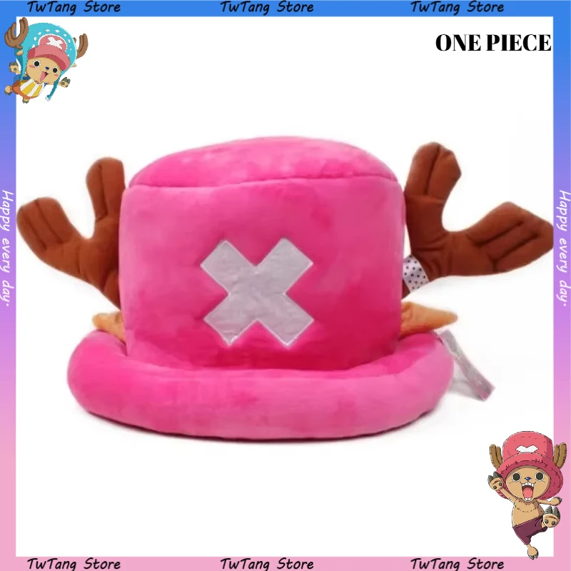 Anime One Piece Tony Fisherman's Hat Cute Gift Fashion Accessories Cute Cartoon Plush Warm Hat Fei Qiao Blue Cosplay Costume Hat